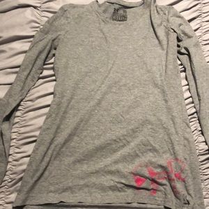 Grey and pink long sleeve